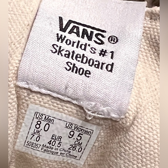 Lace Up Vans - Picture 4 of 4